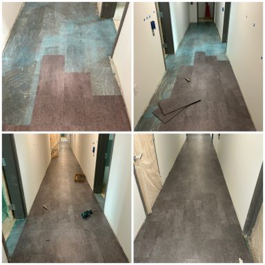 tile on a checkerboard